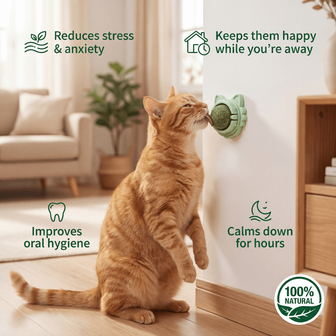 4 in 1 Feline Therapy Ball